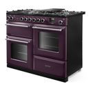 RANGEMASTER AURAO110DFPPLM/BN1 Aura 110 Dual Fuel Plum with Brushed Nickel Trim additional 2