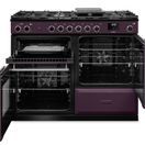 RANGEMASTER AURAO110DFPPLM/BN1 Aura 110 Dual Fuel Plum with Brushed Nickel Trim additional 3