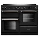 RANGEMASTER AURAO110EIPCBL/BN1 Aura 110 Induction Charcoal Black with Brushed Nickel Trim additional 1