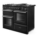 RANGEMASTER AURAO110EIPCBL/BN1 Aura 110 Induction Charcoal Black with Brushed Nickel Trim additional 2