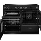 RANGEMASTER AURAO110EIPCBL/BN1 Aura 110 Induction Charcoal Black with Brushed Nickel Trim additional 3