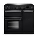 RANGEMASTER AURA90EIPCBL/YX1 Aura 90 Induction Range Cooker Charcoal Black with Onyx Trim additional 1