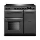 RANGEMASTER AURA90EIPSLT/YX1 Aura 90 Induction Range Cooker Slate with Onyx Trim additional 1