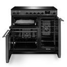 RANGEMASTER AURA90EIPSLT/YX1 Aura 90 Induction Range Cooker Slate with Onyx Trim additional 2