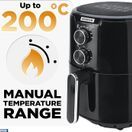 Status OKLAHOMA1PKB 4.0L 1300W Manual Air Fryer Black additional 6