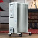 BENROSS 46760 2.5Kw 11 Fin Oil Filled Radiator White additional 3