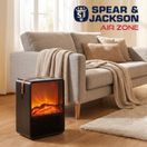Spear and Jackson 44139 1800W Electric Ceramic Flame Effect Fire Black additional 6