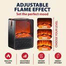 Spear and Jackson 44139 1800W Electric Ceramic Flame Effect Fire Black additional 4