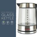 Kitchen Perfected E1401BS 1.7L Illuminated Glass Kettle additional 4