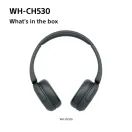 SONY WHCH530B.CE7 Wireless Over ear headphones - Black additional 8