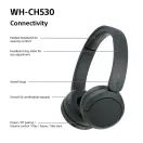 SONY WHCH530B.CE7 Wireless Over ear headphones - Black additional 9