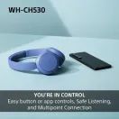SONY WHCH530B.CE7 Wireless Over ear headphones - Black additional 10