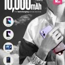 Juice Integrated 2 Charge Power Bank – 10000mAh Black additional 6