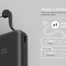 Juice Integrated MAX Charge Power Bank Black – 20,000mAh additional 3