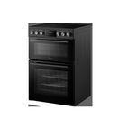 MIDEA MFO24EME4R118-BK 60cm Double Oven Cooker with Ceramic Hob - Black additional 4