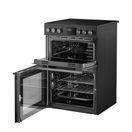 MIDEA MFO24EME4R118-BK 60cm Double Oven Cooker with Ceramic Hob - Black additional 5