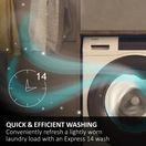 HAIER HW100BP14357GUU 10kg 1400 Spin Washing Machine - Graphite additional 8
