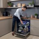 HAIER XF 6B2M3BX-80 Freestanding 16 Place Setting Dishwasher - Silver additional 3
