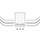HAIER XS 4A4M4BB-80 Fully-Integrated 14 Place Setting Dishwasher additional 2