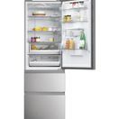 HAIER HTW5618EWMG Total No Frost 60/40 Fridge Freezer - Silver additional 2