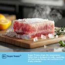 FRIDGEMASTER MQ79395ES 79.4cm 65/35 Total No Frost American Fridge Freezer - Silver additional 9