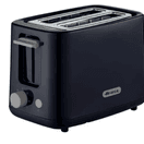 ARIETE Breakfast Line 2 Slice Toaster - Dark Grey additional 1