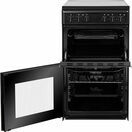 HOTPOINT HD5V92KCB 50cm Ceramic Twin Cavity Cooker Black additional 2