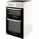 HOTPOINT HD5V92KCW 50cm Ceramic Twin Cavity Cooker White additional 2