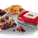 ARIETE Retro Waffle Maker - Red additional 2