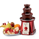 ARIETE Retro Party Time Chocolate Fountain - Red additional 1