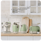 ARIETE 00C287704ARAS Vintage 1.7L Dome Kettle - Green additional 5