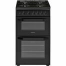 HOTPOINT HD5G00KCB 50cm Twin Cavity Gas Cooker Black additional 1