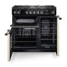 RANGEMASTER COT90DFPPCR/CM1 Cotswold 90 Dual Fuel Pale Cream with Chrome Trim additional 5