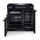 RANGEMASTER COT90EIPCBL/CM1 Cotswold 90 Induction Charcoal Black with Chrome Trim additional 6