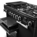 RANGEMASTER PR90DFPCBL/CM1 Professional 90 Dual Fuel Charcoal Black with Chrome Trim additional 6