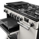 RANGEMASTER PR90DFPIVY/CM1 Professional 90 Dual Fuel Ivory with Chrome Trim additional 5