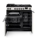 RANGEMASTER PR90DFPIVY/CM1 Professional 90 Dual Fuel Ivory with Chrome Trim additional 4