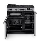 RANGEMASTER PR90DFSTST/CM1 Professional 90 Dual Fuel Stainless Steel with Chrome Trim additional 3