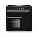 RANGEMASTER PR90EIPCBL/CM1 Professional 90 Induction Charcoal Black with Chrome Trim additional 1