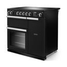 RANGEMASTER PR90EIPCBL/CM1 Professional 90 Induction Charcoal Black with Chrome Trim additional 2