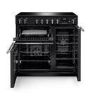 RANGEMASTER PR90EIPCBL/CM1 Professional 90 Induction Charcoal Black with Chrome Trim additional 4