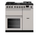Rangemaster Professional Deluxe 90 Dual Fuel Ivory with Chrome Trim PRDL90DFPIVY/CM1 additional 1