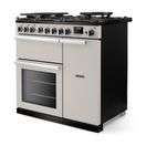 Rangemaster Professional Deluxe 90 Dual Fuel Ivory with Chrome Trim PRDL90DFPIVY/CM1 additional 2