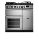 RANGEMASTER PRDL90DFSTST/CM1 Professional Deluxe 90 Dual Fuel Stainless Steel with Chrome Trim additional 1