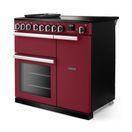 RANGEMASTER PRDL90EIPBOR/CM1 Professional Deluxe 90 Induction Bordeaux with Chrome Trim additional 2