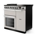 RANGEMASTER PRDL90EIPIVY/CM1 Professional Deluxe 90 Induction Ivory with Chrome Trim additional 2