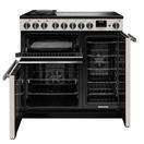 RANGEMASTER PRDL90EIPIVY/CM1 Professional Deluxe 90 Induction Ivory with Chrome Trim additional 4