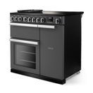RANGEMASTER PRDL90EIPSLT/CM1 Professional Deluxe 90 Induction Slate with Chrome Trim additional 2