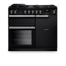 RANGEMASTER PR100DFPCBL/CM1 Professional 100 Dual Fuel Charcoal Black with Chrome Trim additional 1