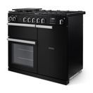 RANGEMASTER PR100DFPCBL/CM1 Professional 100 Dual Fuel Charcoal Black with Chrome Trim additional 2